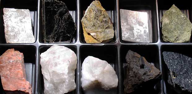Common Rock Forming Minerals Rocks And Minerals